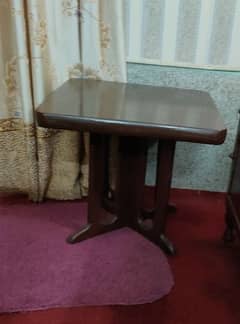 wooden small table