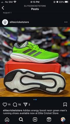 ADIDAS ENERGY BOOST  SHOES! 0