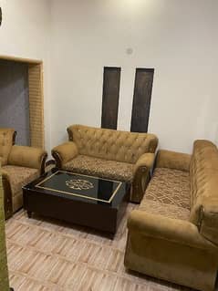 6 Seater Sofa set with Table