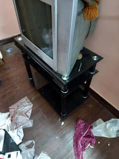 Sony tv with tv trolly 0