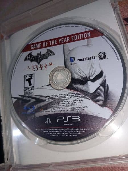 Ps3 game batman city of arkham 2