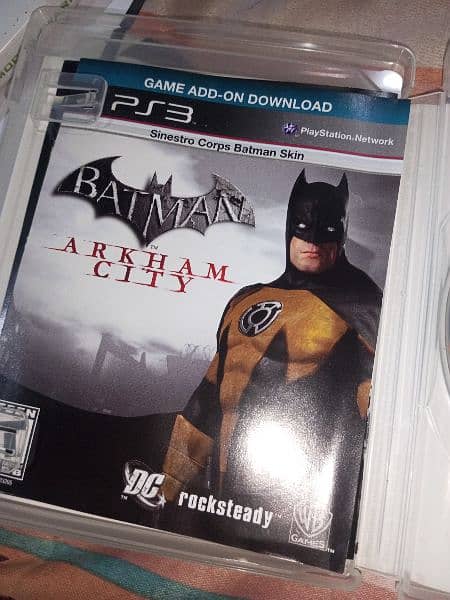 Ps3 game batman city of arkham 3