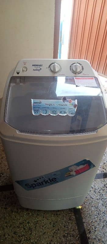 HOMAGE  SINGLE TUB WASHING MACHINE 0