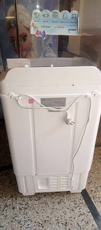 HOMAGE  SINGLE TUB WASHING MACHINE 4