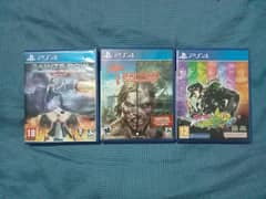 PS4 games for sale