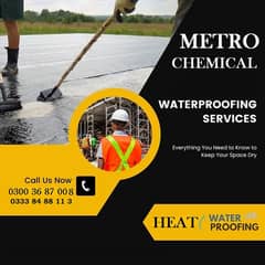 waterproofing leakage seepage heatproofing washroom roof repairing