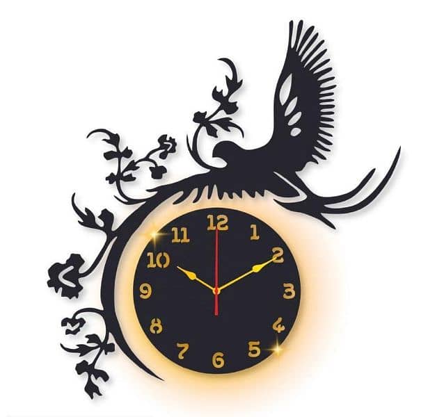 Beautiful Eagle Laminated Wall clock 1