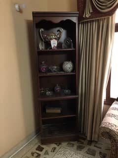 wooden book shelves