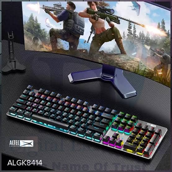 Altec algm 8414 Red Switch Mechanical Gaming Keyboard. 4