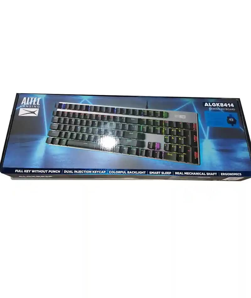 Altec algm 8414 Red Switch Mechanical Gaming Keyboard. 6