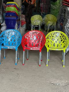 Plastic chair tree design, 7 color indoor and outdoor plastic chairs