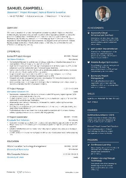 Professional Cv builder 3