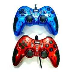 JY8006 Gaming Controller USB Joysticks Gamepad  Shock For PC Laptop