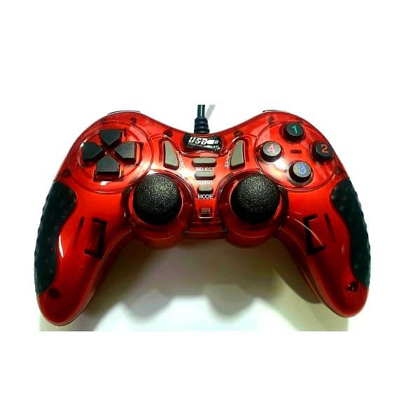 JY8006 Gaming Controller USB Joysticks Gamepad  Shock For PC Laptop 2