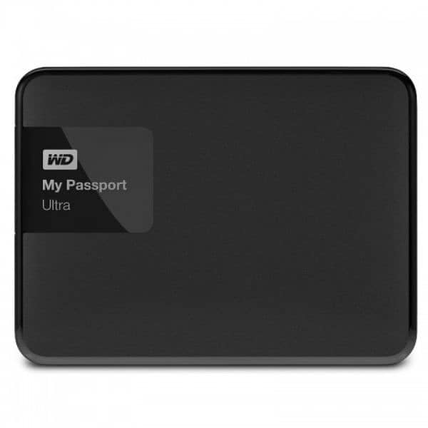 WD Digital Black My Passport Ultra Portable External Hard Drive 6