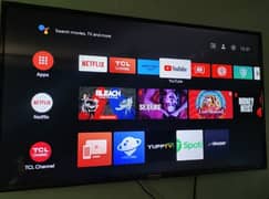 TCL Android tv for sale. size. . 43 inch