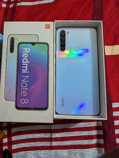 Xiaomi Redmi note 8 dual sim-official pta approved with box