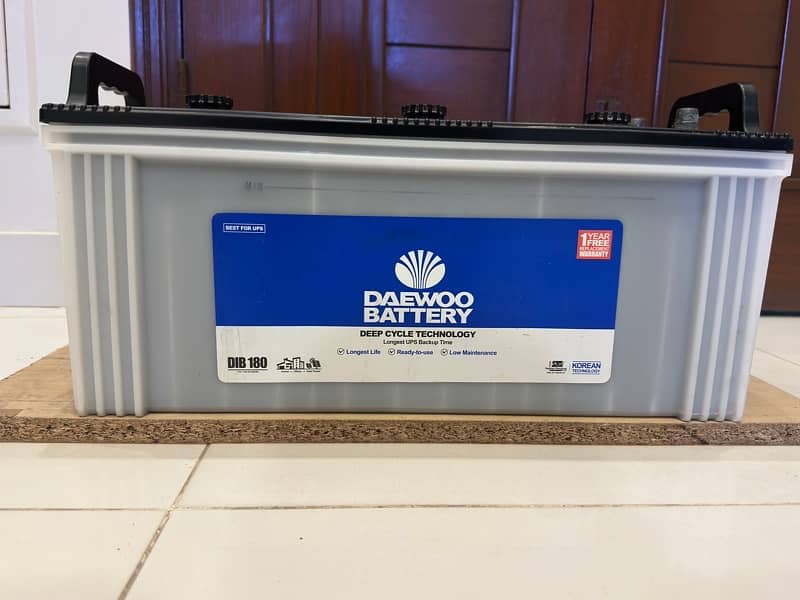 DAEWOO DIB 180 BATTERY 1