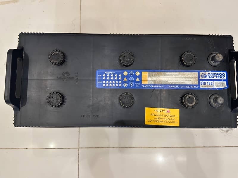 DAEWOO DIB 180 BATTERY 2