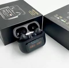 A9 Pro Airpods ANC/ENC Touch Screen Wireless Earbuds