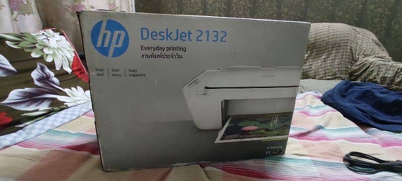 Printer Hp 2132 color printer all ok - cartridges dry due to not use 5