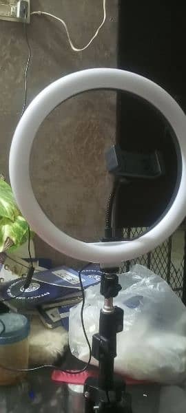 RING LIGHT FOR SELL WITH BOX AND STAND 12