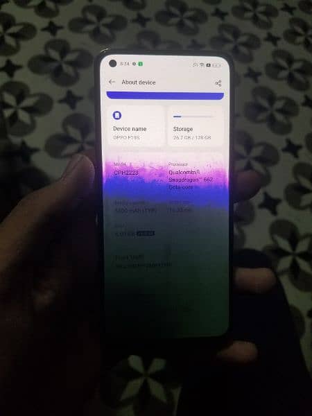 Oppo f19s 16,256 non PTA 4