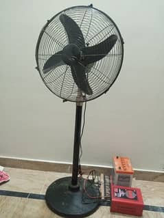 used pedestal charging fan 0