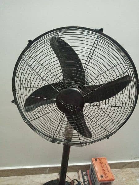 used pedestal charging fan 2