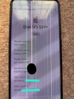 Samsung S20 Plus  PTA 0