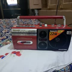 Panasonic Tape recorder. Radio. RX-M70M2