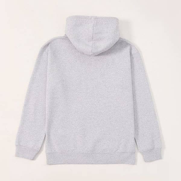 TNY Unisex Oversized Hoodie - Grey Melange 1