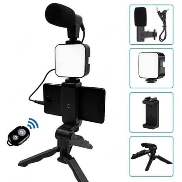 Video Making Vlogging Kit with Microphone 1