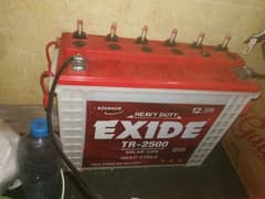 Exide Tabular battery 12v 230 Am Solar plate use