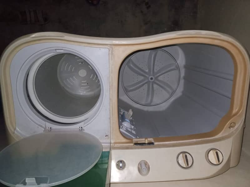 Haier washing machine 8kg 6