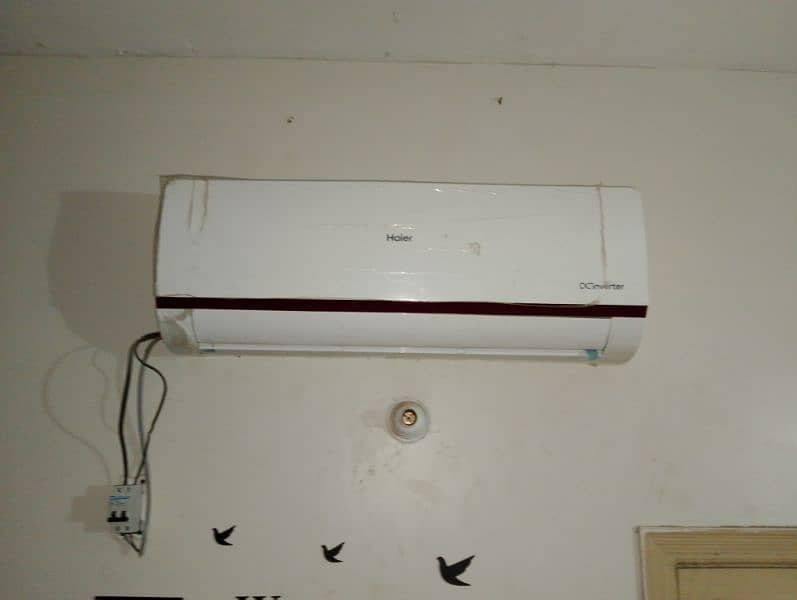 Haier air conditioner 1 ton ac 10/9 condition 1