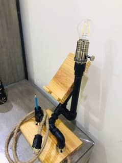 Homemade Steele pipe lamp