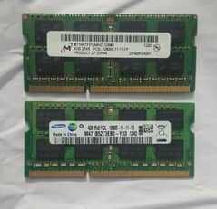 4 gb Ram ddr 3, PC3L 12800S