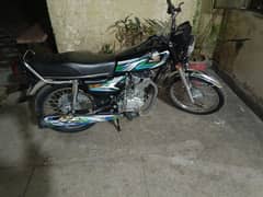 Honda cg 125 modal 2023 Applied For.   Bike genuine hy complete.