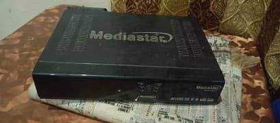 media star z1 receiver & fiber 6fut dish  anteena