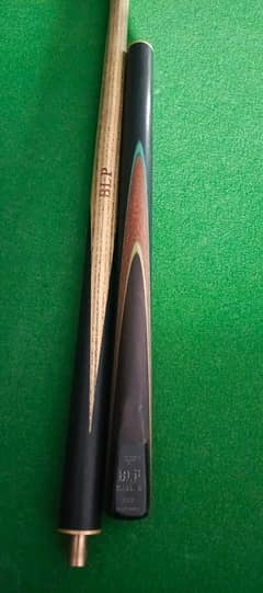 2 piece BLP 9.5mm tip snooker Cue