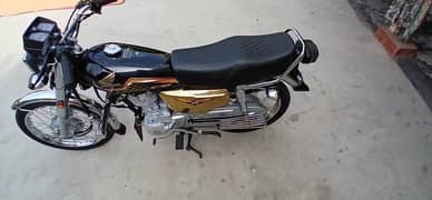 honda cg 125 gold edition for sale 10/10 condition all parts original