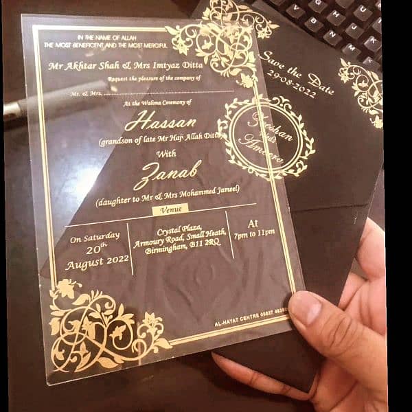 wedding invitations card Lahore Pakistan 9