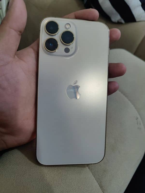 IPHONE 13 PRO MAX 256GB FOR SALE GOLDEN COLOUR FACTORY UNLOCK NON PTA 4