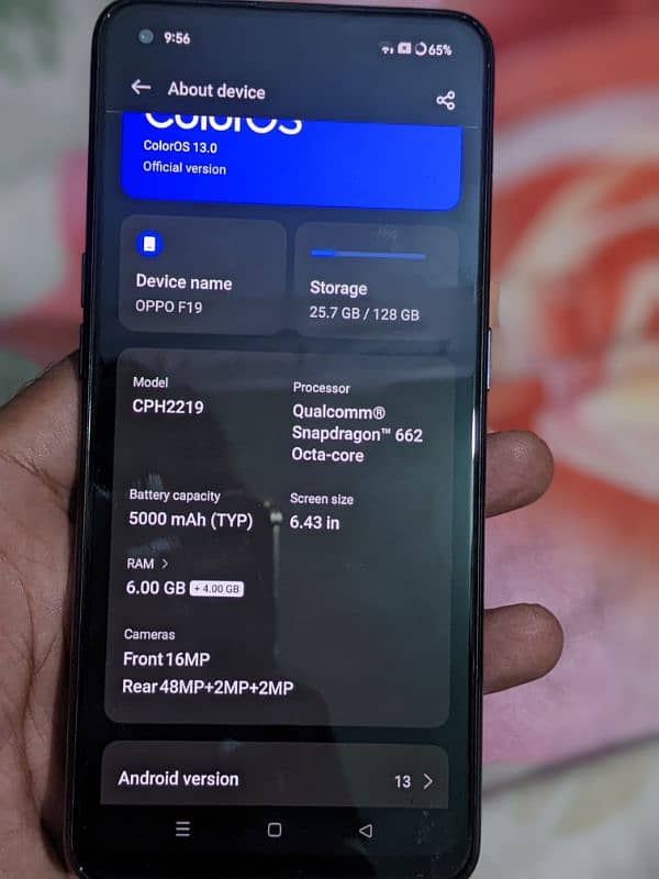 Oppo F19 For sale 4