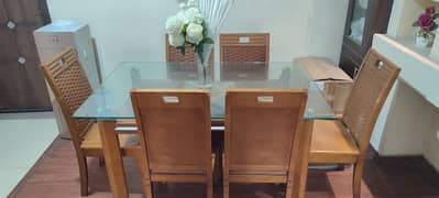 dining table with 6 chairs