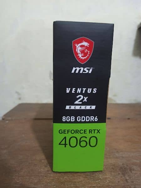 Msi Rtx 4060 Ventus 2x Black 8gb OC 2