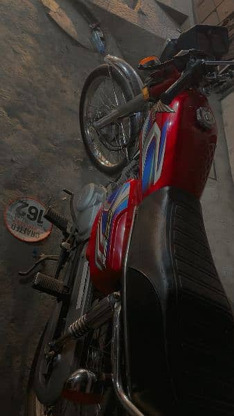 Honda CG125 Red color 2022 model lush condition 1