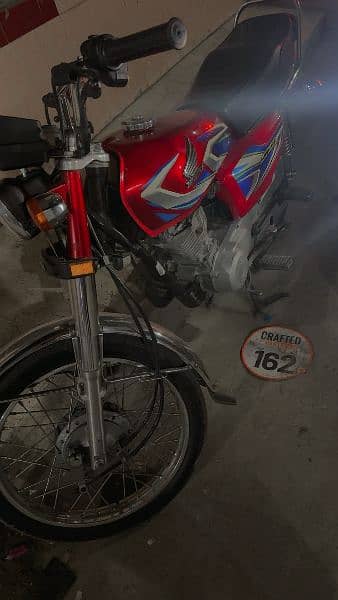 Honda CG125 Red color 2022 model lush condition 4