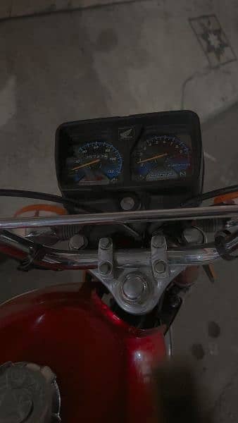 Honda CG125 Red color 2022 model lush condition 6